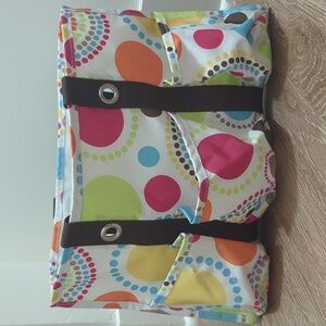 Thirty-One Tote - Colorful Polka Dots - Perfect Sized Tote!